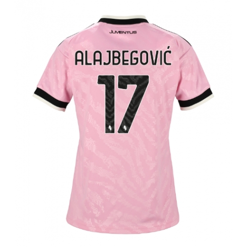 Juventus Kerim Alajbegovic #17 Maglia Gara Trasferta Repliche 2026-27 Donna Maniche Corte Juventus Kerim Alajbegovic #17 Maglia Gara Trasferta Repliche 2026-27 Donna Maniche Corte